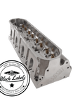 Black Label Cylinder Heads Cathedral Port 295cc 4.125" (+) Bore - Pair Black Label CNC Cylinder Head - Stainless Steel or Titanium Valves - Jesel Pattern