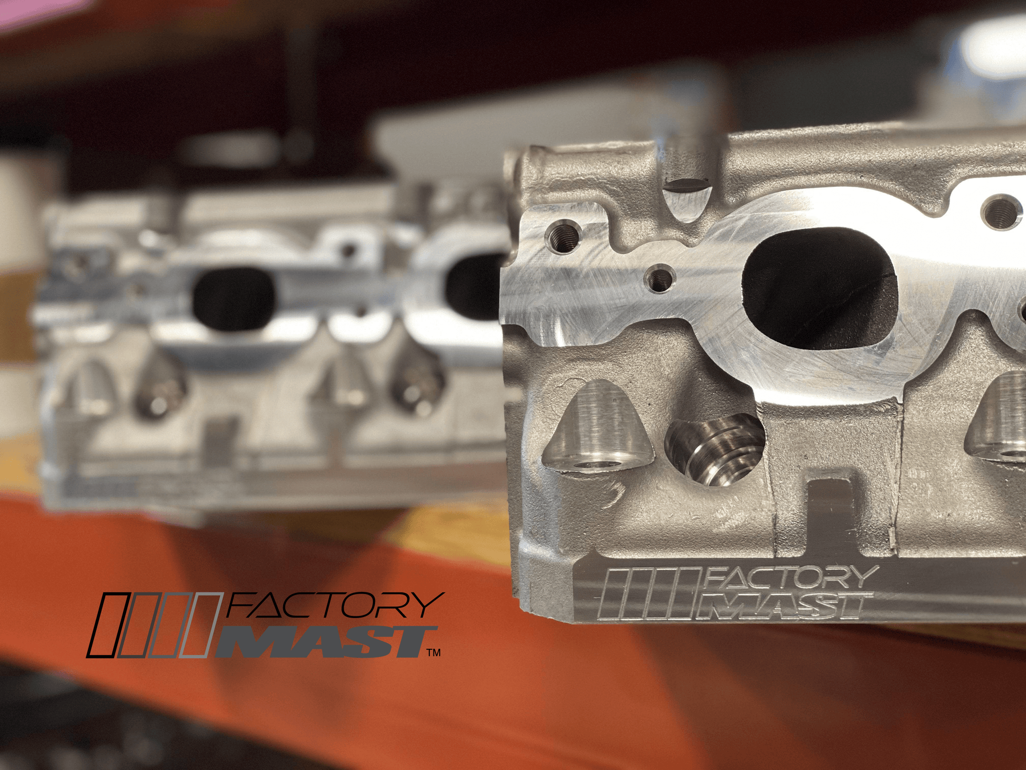 Factory Mast Cylinder Heads Replacement 6.2 Liter LT 4.065" Bore - Factory Mast OE Stock Replacement - Direct Injected - OE Valves