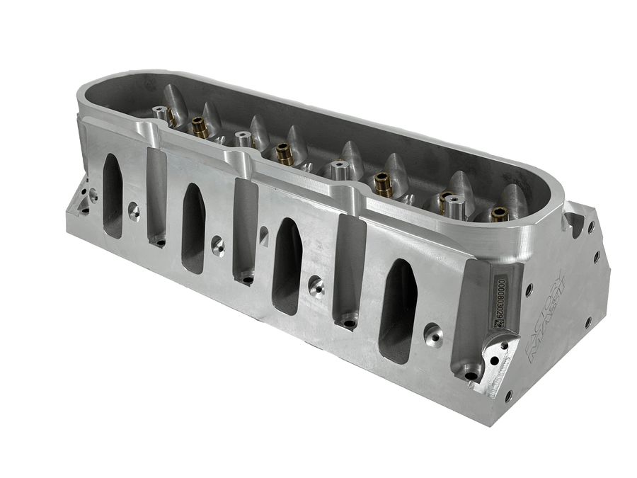 Factory Mast Cylinder Heads Stainless Steel Valves 5.3L Cathedral Small Bore | Factory Mast | As Cast | Cylinder Head - Pair w/ Valves