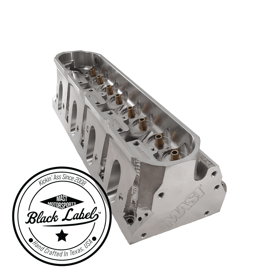 Black Label Cylinder Heads Cathedral Port 295cc 4.125