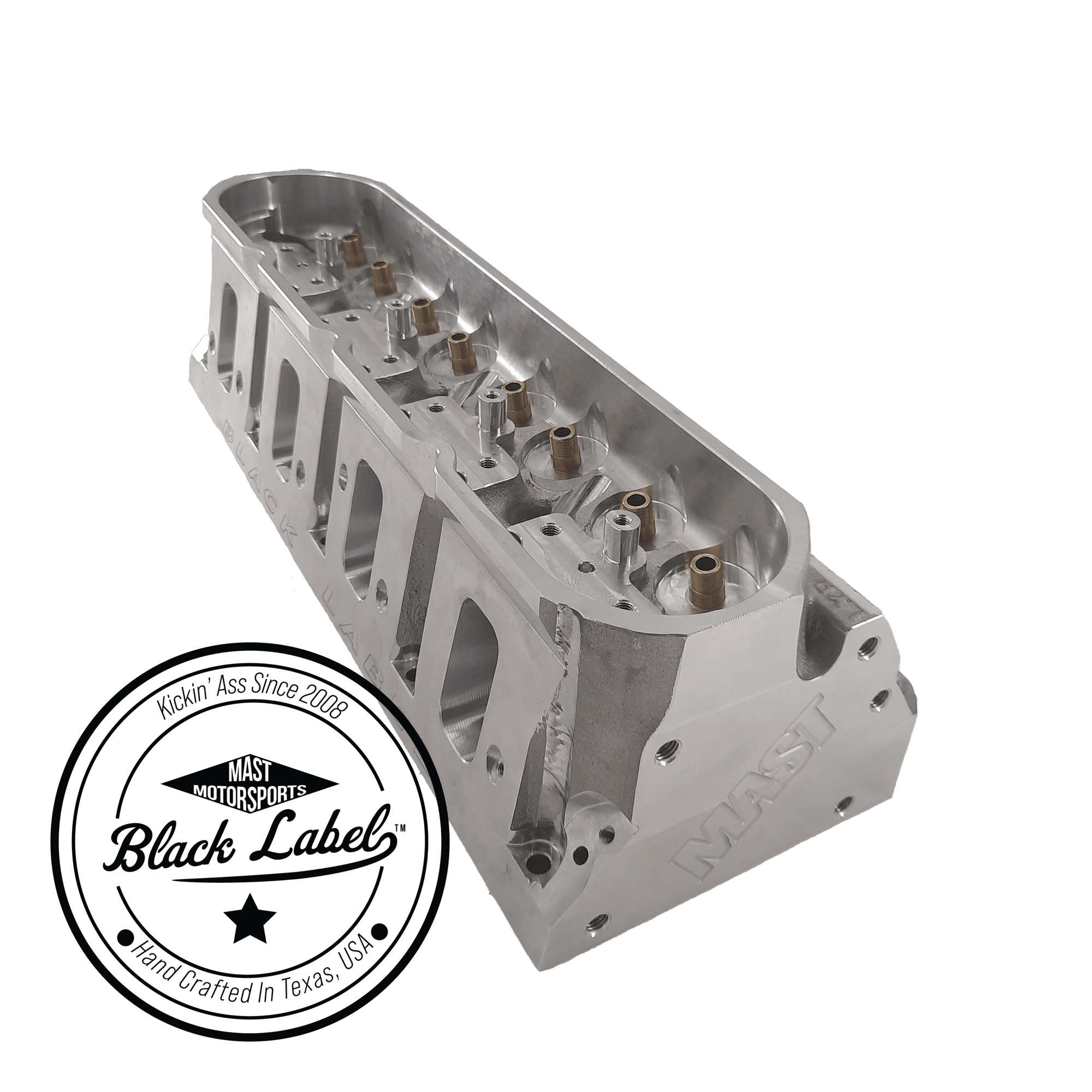 Black Label Cylinder Heads LS3 295cc 4.125&quot; (+) Bore - Single Black Label CNC Cylinder Head - Bare