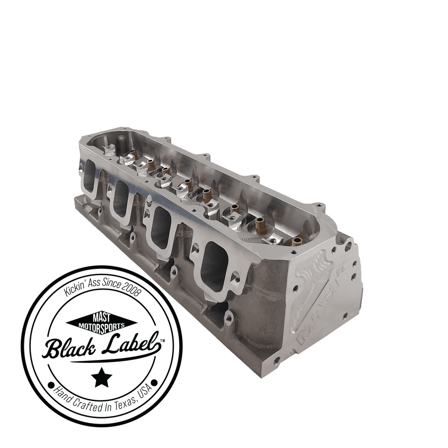 Black Label Cylinder Heads LT1 Pair Black Label Heads - 4.125 (+) Bore - For Direct Injection or Port Injection - Stainless Steel or Titanium Valves