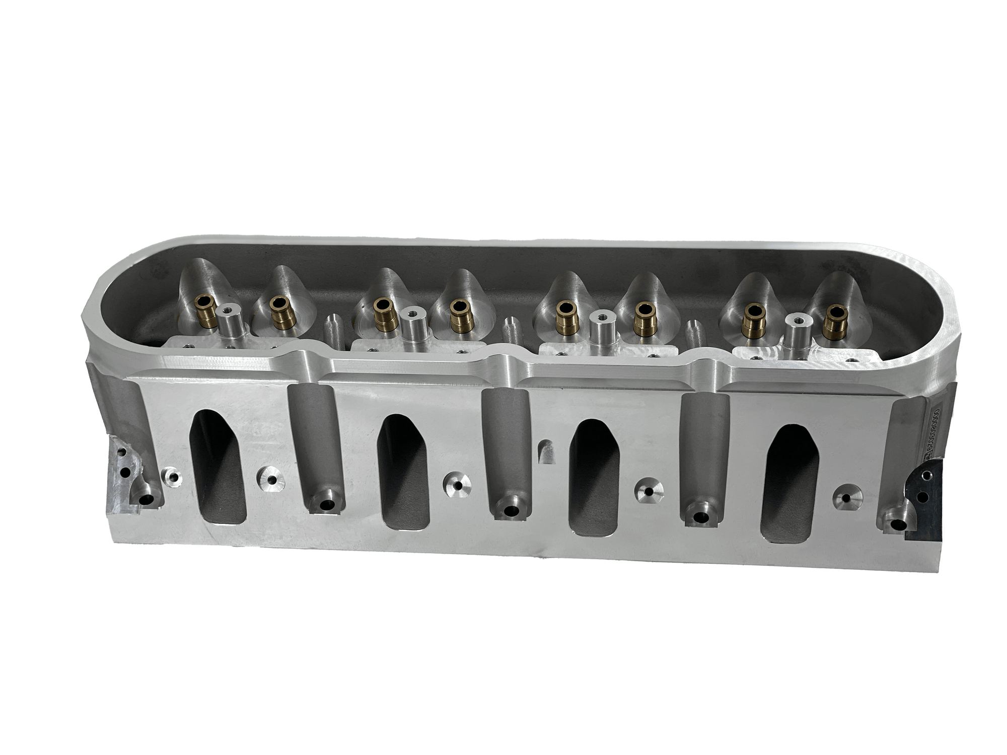 Factory Mast Cylinder Heads Stainless Steel Valves 5.3L Cathedral Small Bore | Factory Mast | As Cast | Cylinder Head - Pair w/ Valves