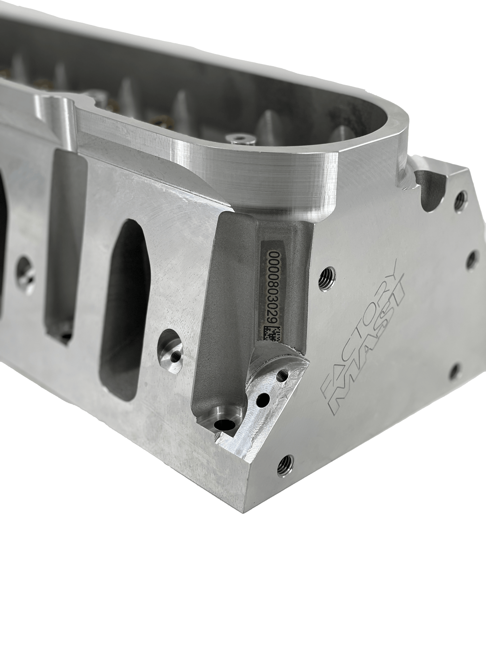 Factory Mast Cylinder Heads Stainless Steel Valves 5.3L Cathedral Small Bore | Factory Mast | As Cast | Cylinder Head - Pair w/ Valves