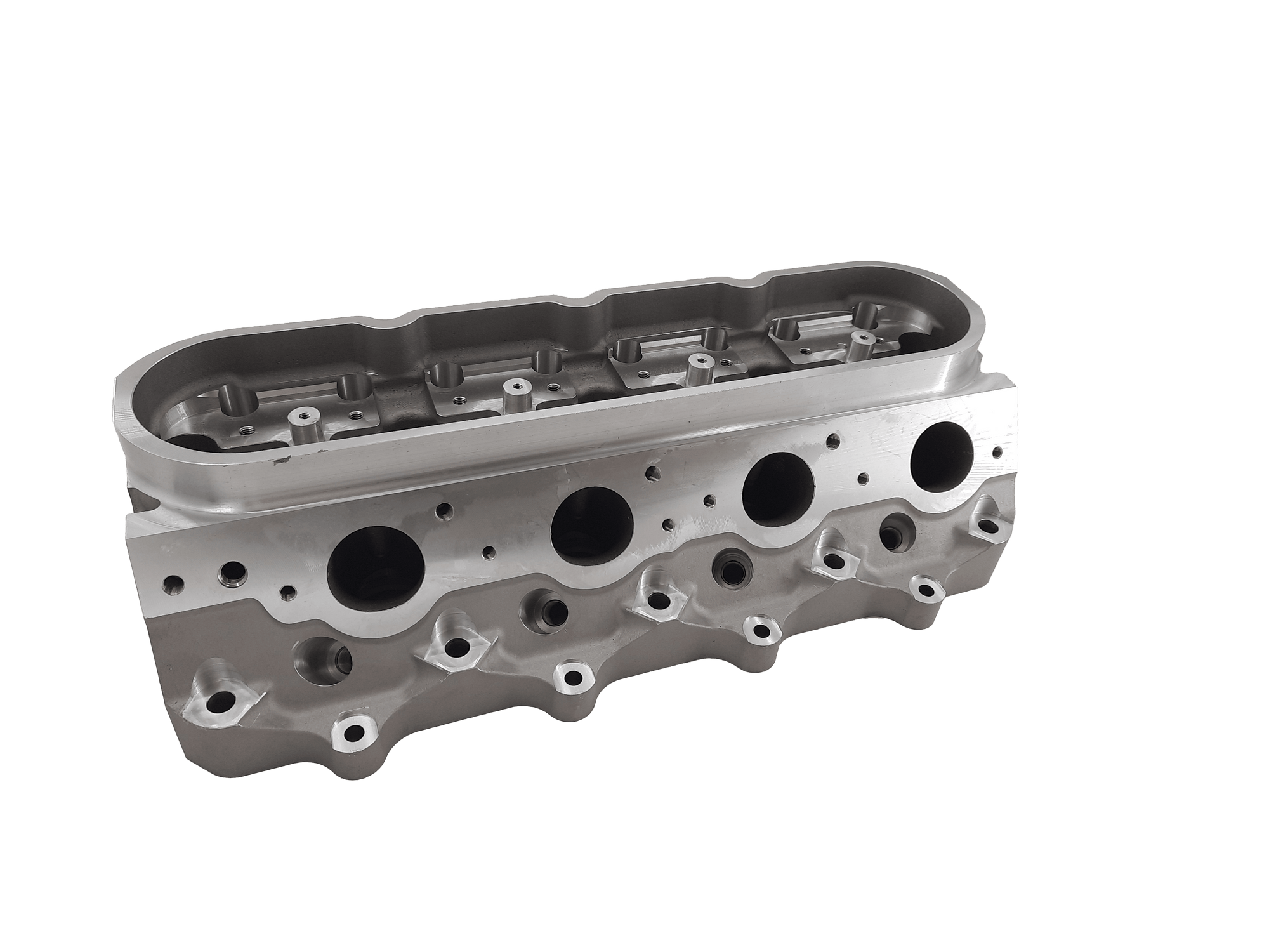 Factory Mast Cylinder Heads Stainless Steel Valves Cathedral/LS3 Small Bore | Factory Mast | As Cast | Cylinder Head - Pair w/ Valves