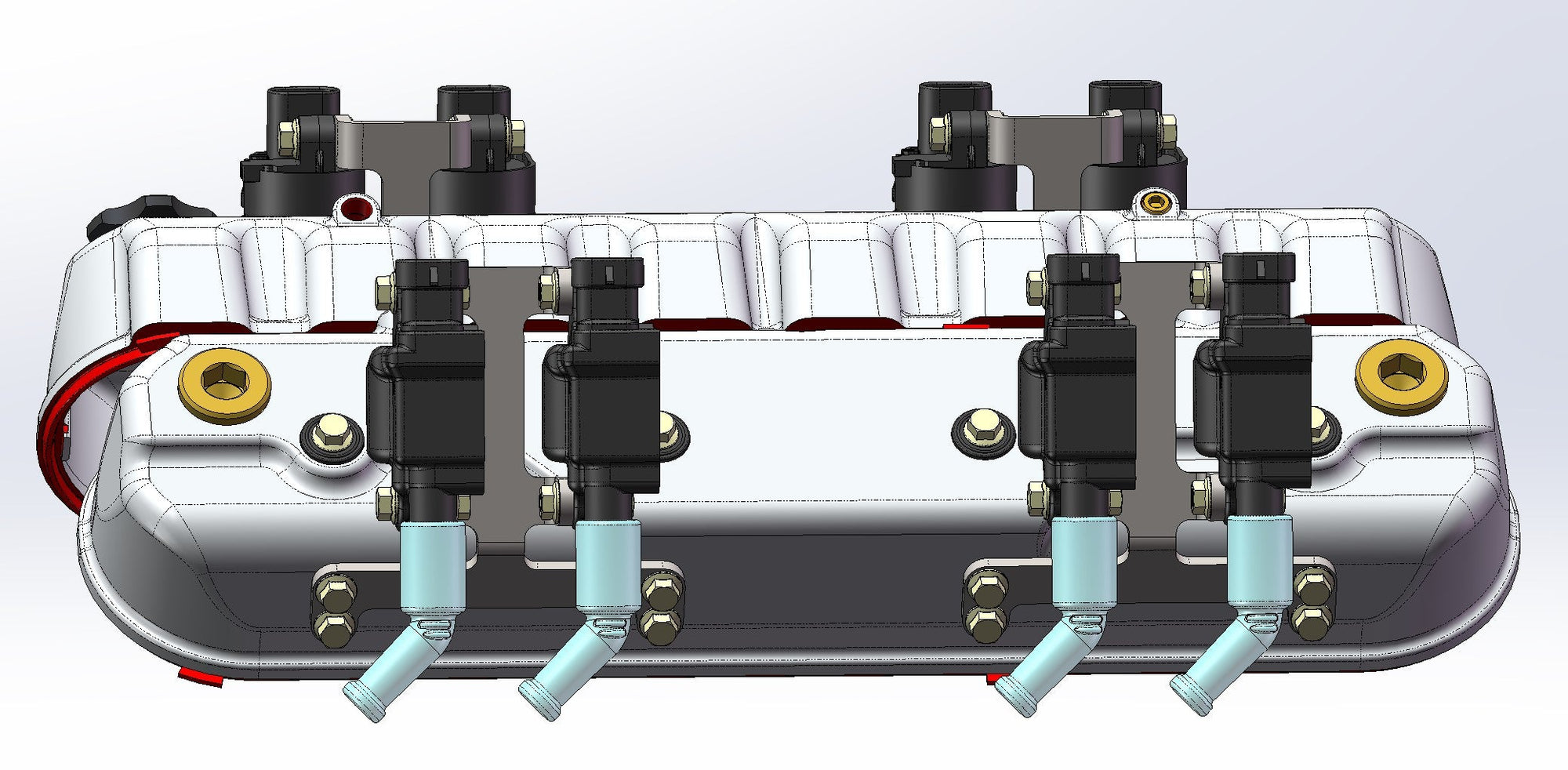 Mast Motorsports LS Coil Relocation - Mast Valve Covers