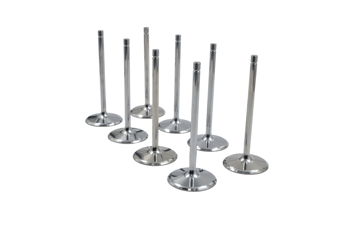 Titanium Intake Valve Kit 2.165 Dia - 5.450 Valve Length - 8 pcs – Mast ...