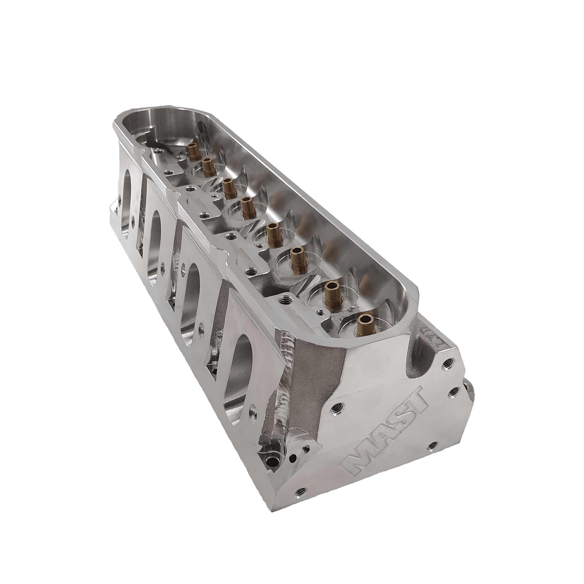 Black Label Cylinder Heads Cathedral Port 295cc 4.125&quot; (+) Bore - Single Black Label CNC Cylinder Head - Bare