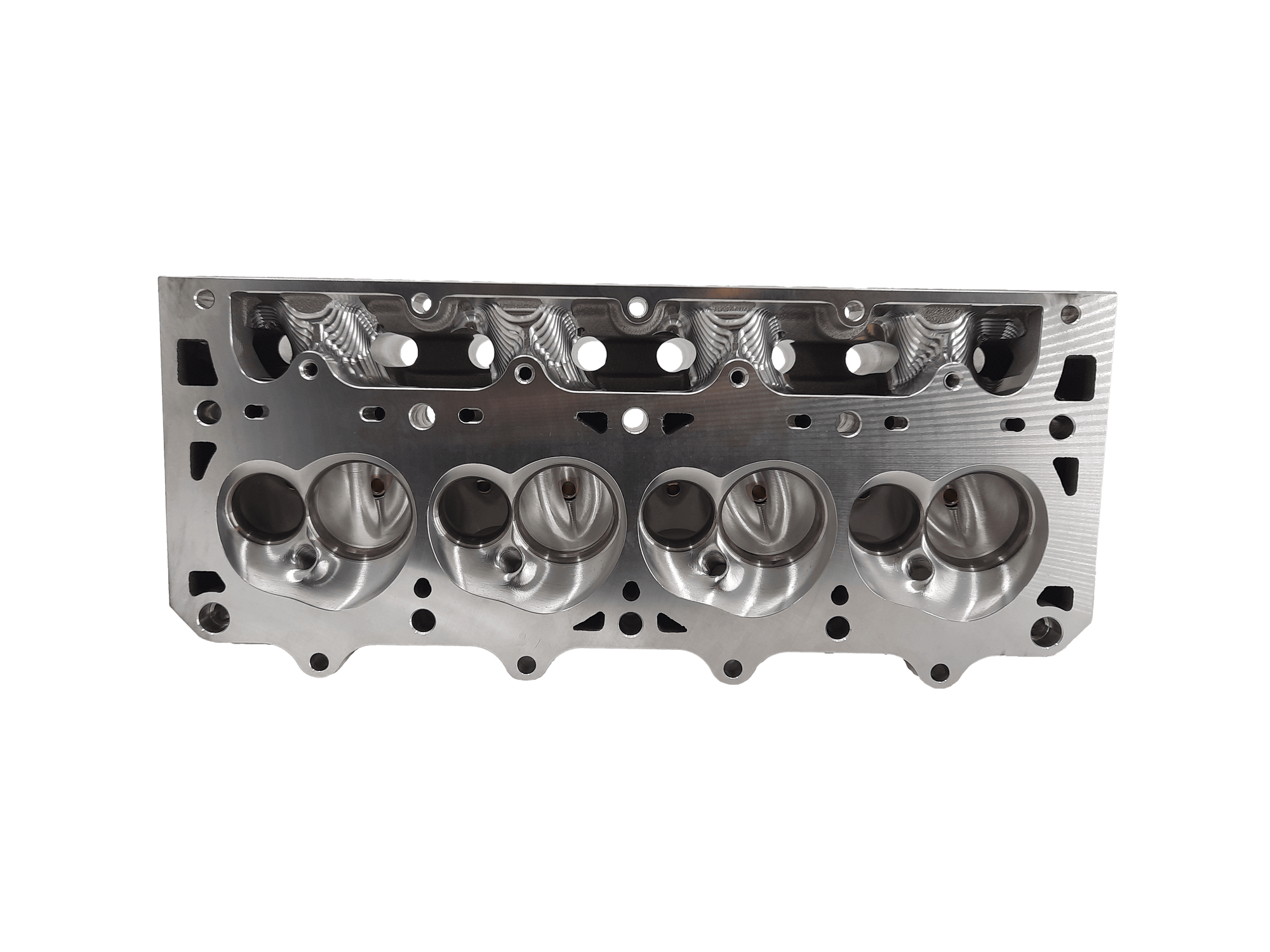 Black Label Cylinder Heads Cathedral Port 295cc 4.125&quot; (+) Bore - Single Black Label CNC Cylinder Head - Bare