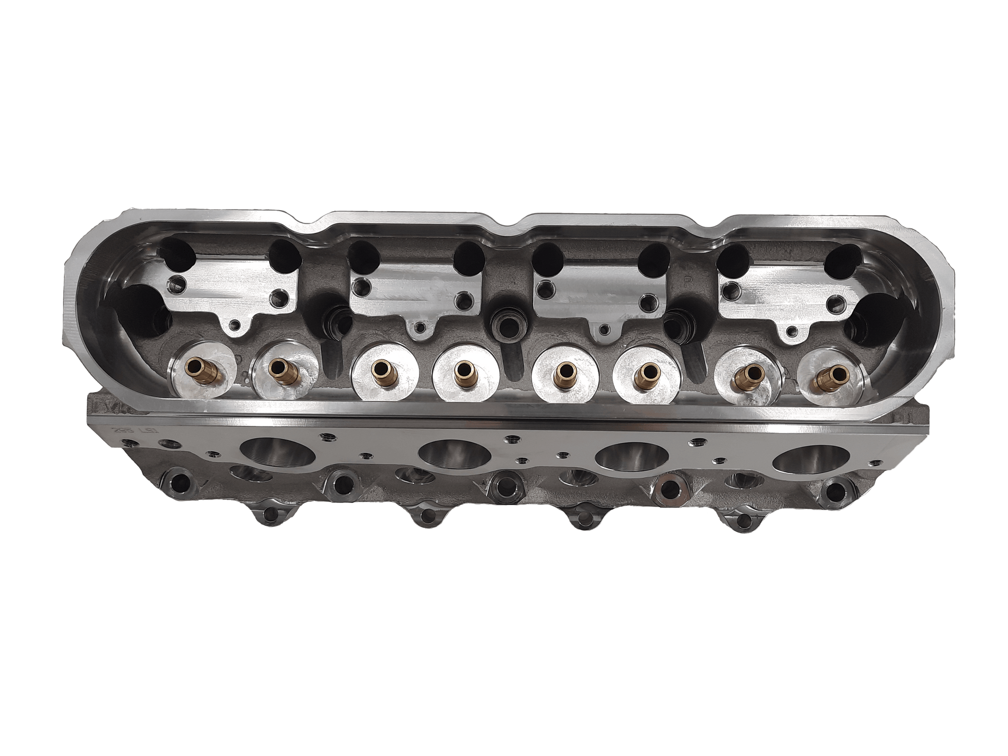 Black Label Cylinder Heads Cathedral Port 295cc 4.125&quot; (+) Bore - Single Black Label CNC Cylinder Head - Bare