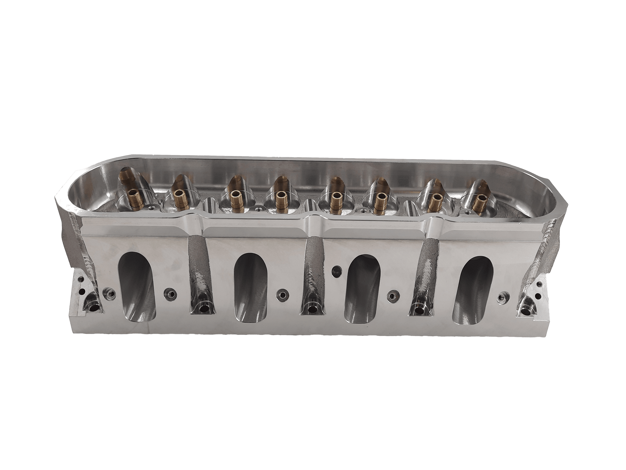 Black Label Cylinder Heads Cathedral Port 295cc 4.125&quot; (+) Bore - Single Black Label CNC Cylinder Head - Bare