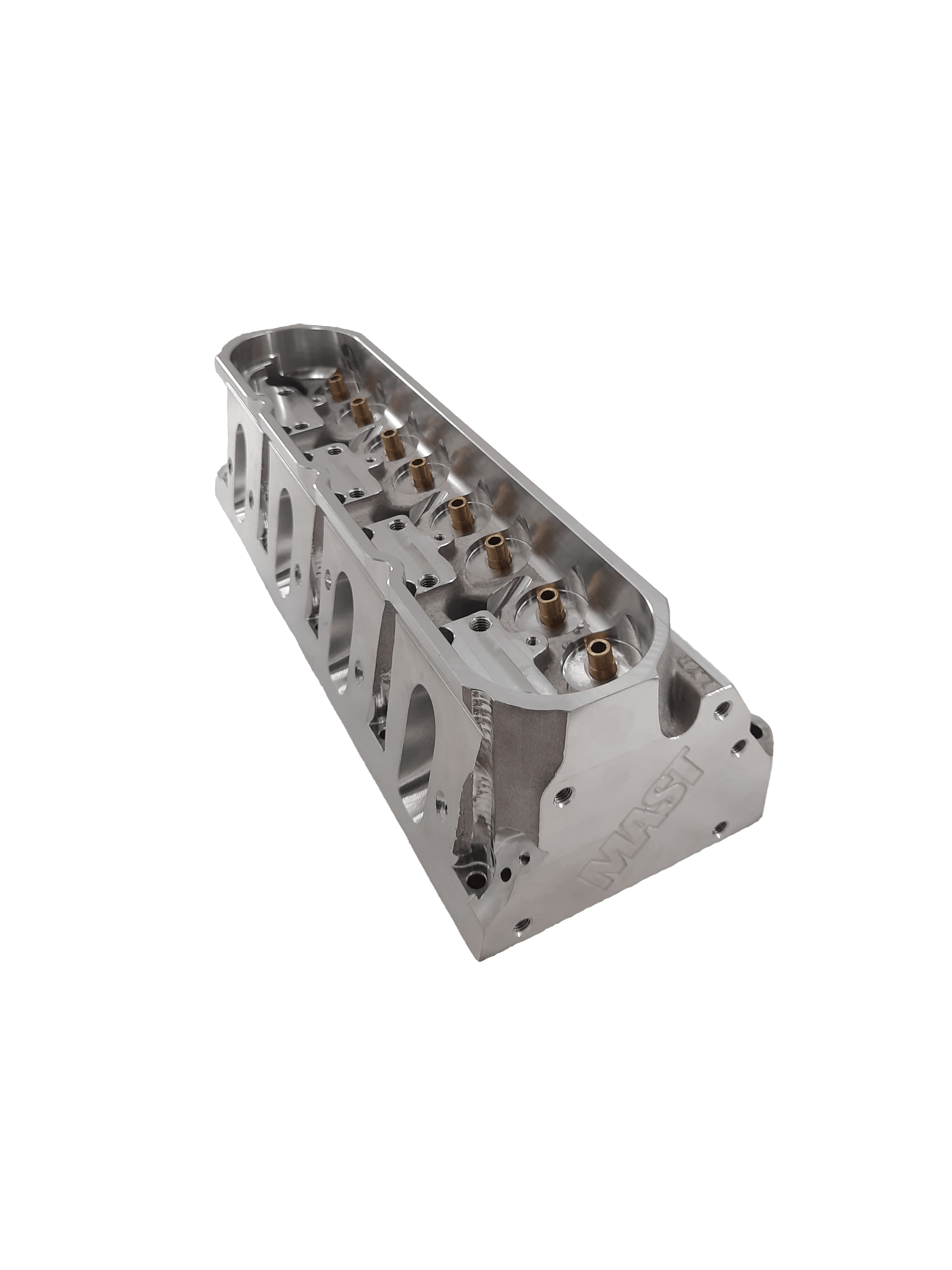 Black Label Cylinder Heads Cathedral Port 295cc 4.125&quot; (+) Bore - Single Black Label CNC Cylinder Head - Bare