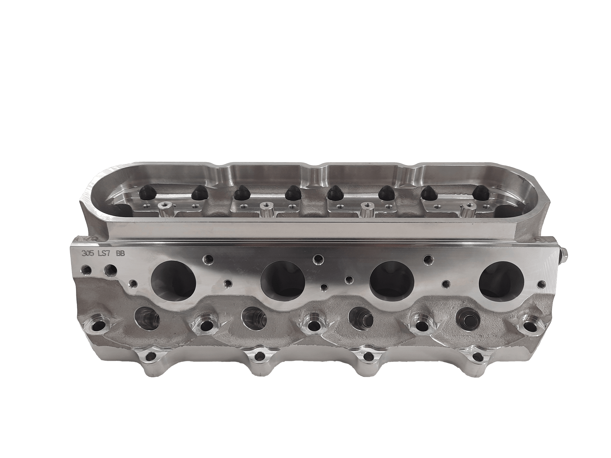 Black Label Cylinder Heads LS7 305cc 4.125&quot; (+) Bore - Single Black Label CNC Cylinder Head - Bare