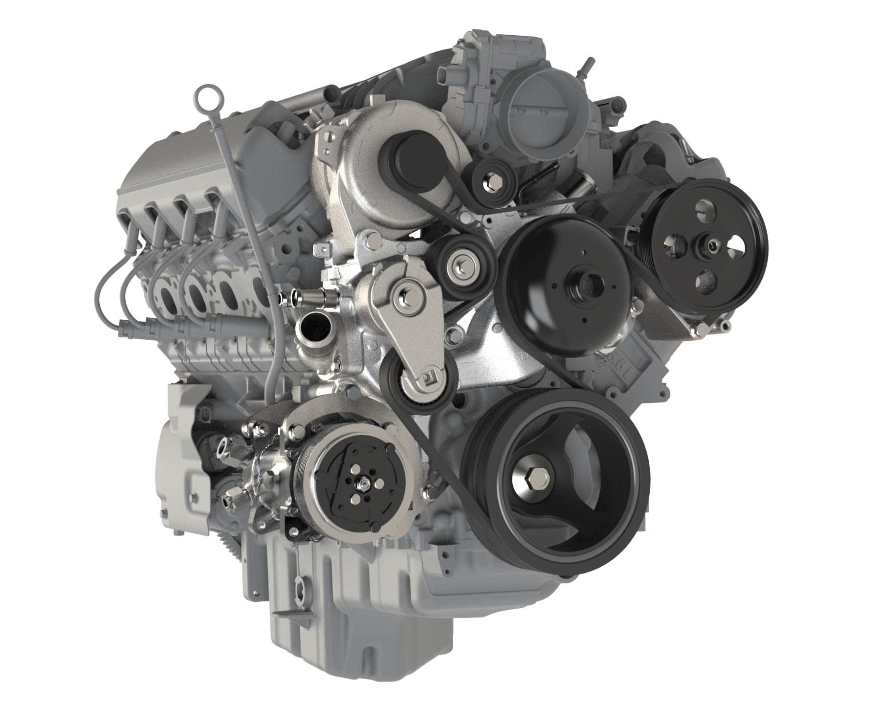 Factory Mast Crate Engines 500HP L8T - 6.6 Liter Factory Mast Turn Key Crate Engine - Port Injected