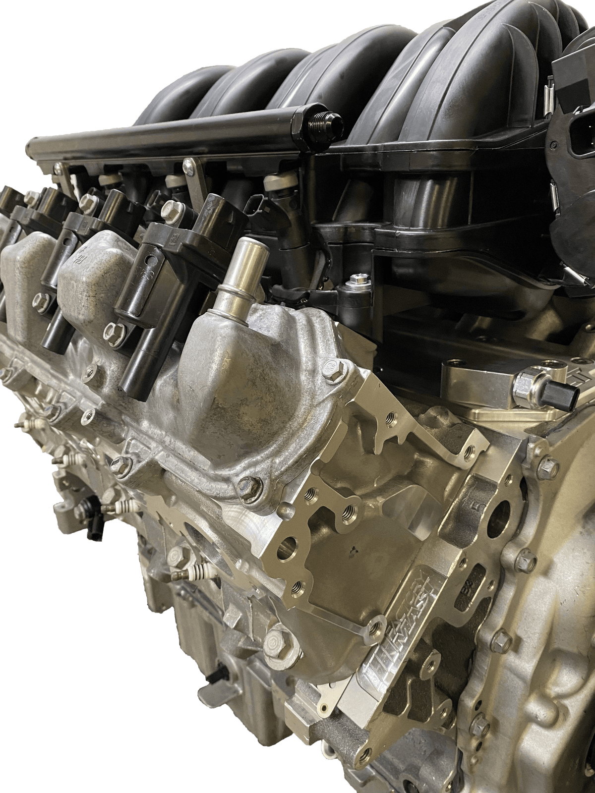 600* HP Aluminum Block - 6.6 Liter Factory Mast Turn Key Crate Engine ...