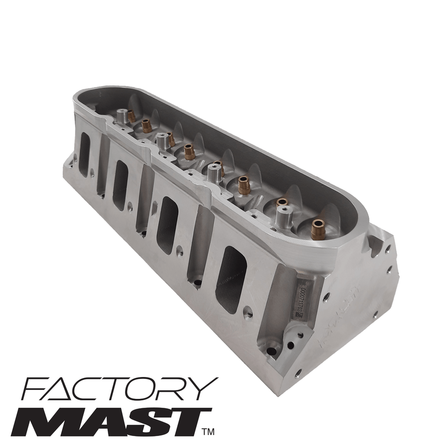 Factory Mast Cylinder Heads LS3 Medium Bore | Factory Mast | As Cast Port | Cylinder Head - Pair w/ Valves