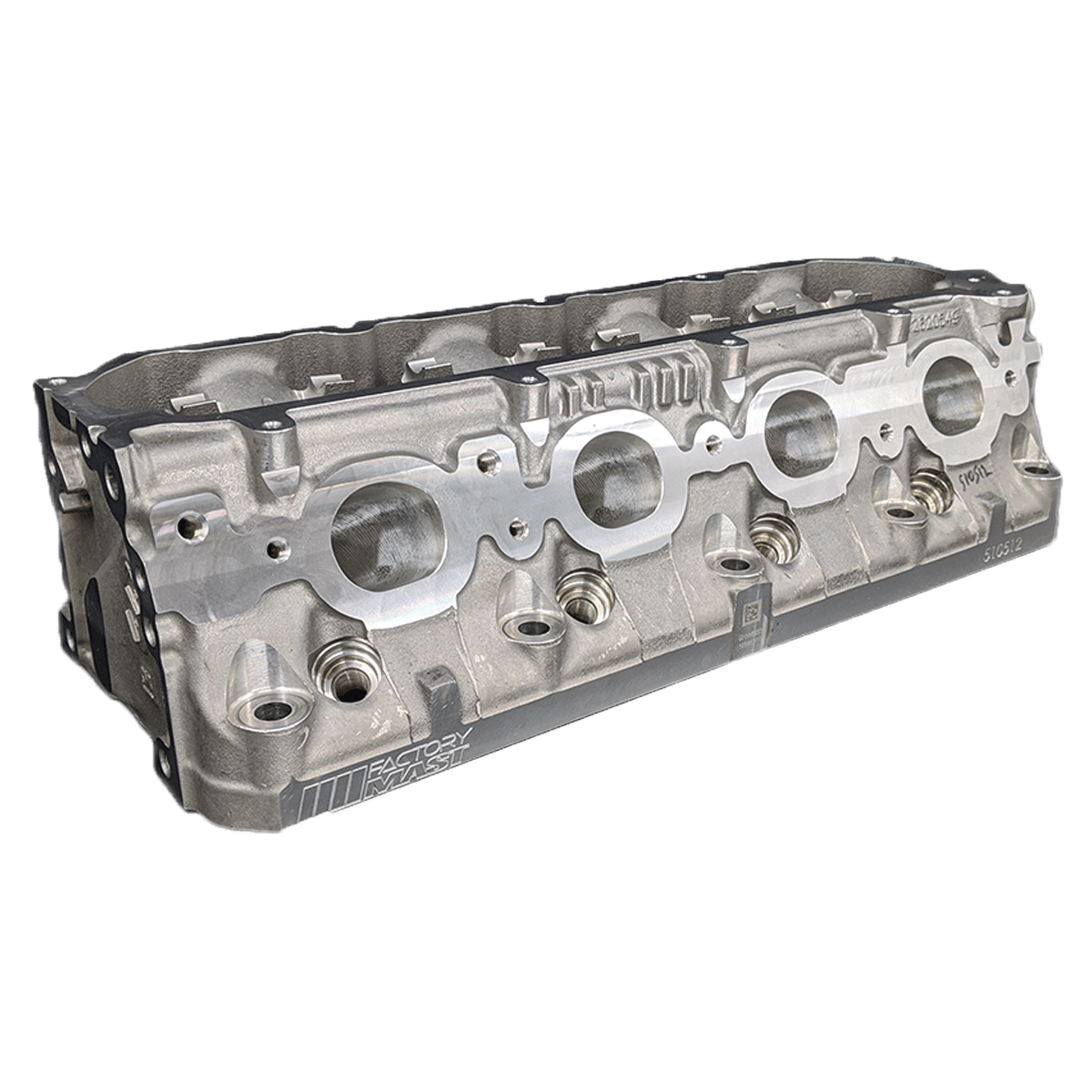 Factory Mast Cylinder Heads LT 3.780&quot; (+) Bore - Pair Factory Mast CNC Port Cylinder Heads - OE Valves