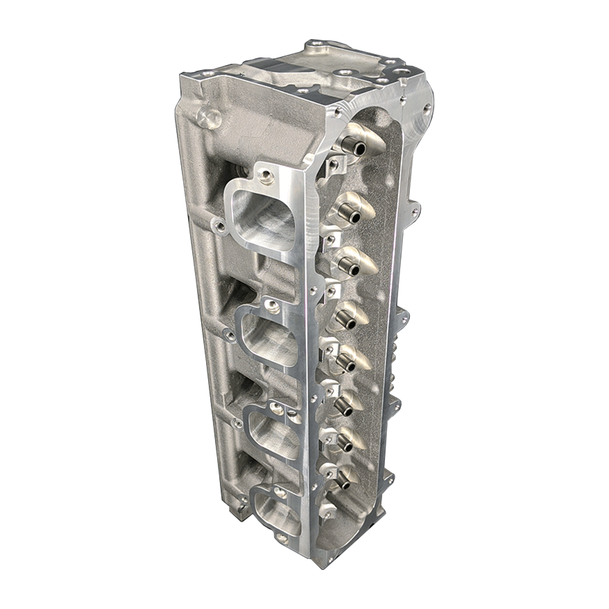 Factory Mast Cylinder Heads LT 3.780&quot; (+) Bore - Pair Factory Mast CNC Port Cylinder Heads - OE Valves