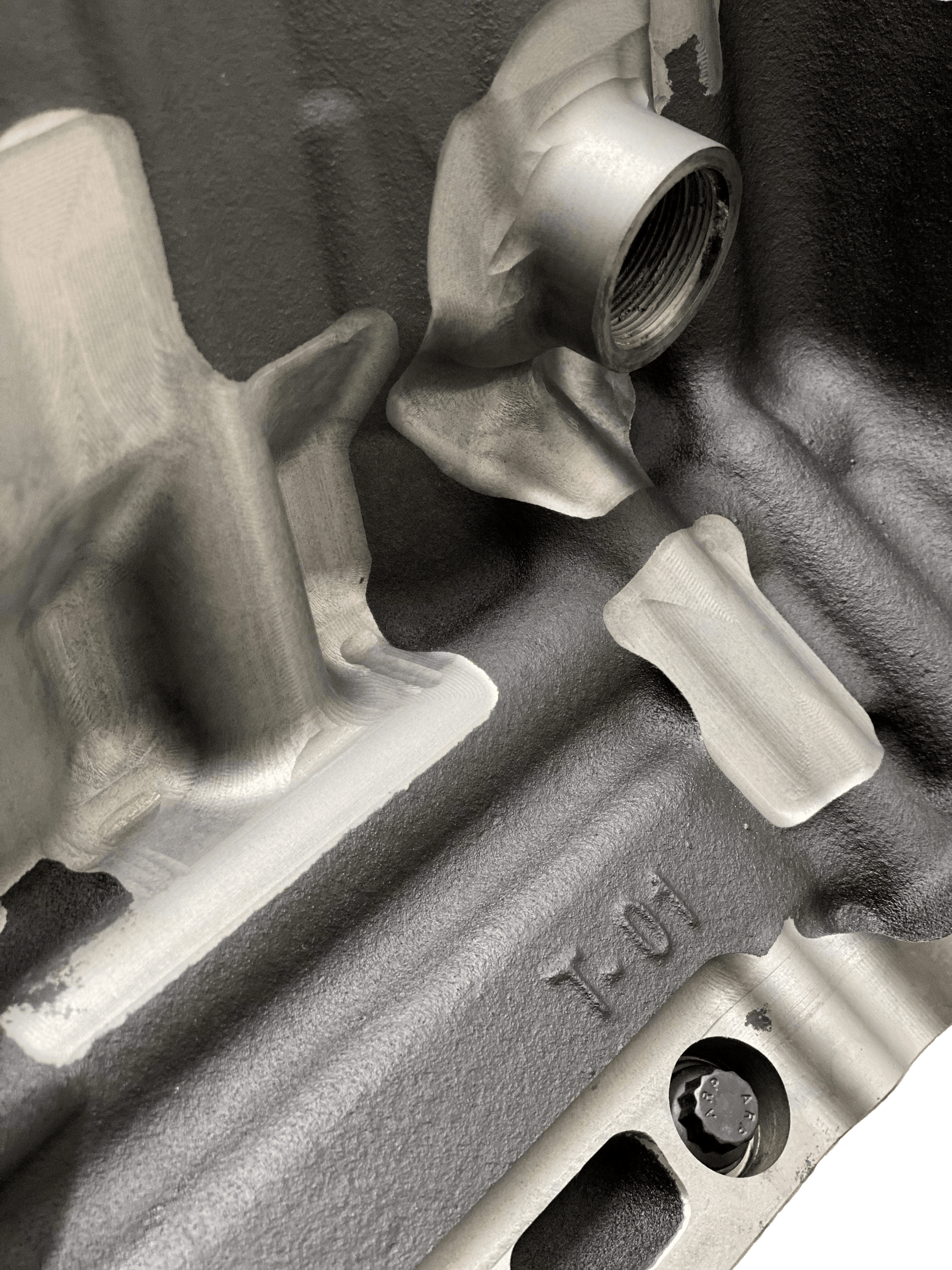 Factory Mast Engine Block Super Lightened L8T- LTX Block Super Lightened LT Cast Iron LTX  - Gen V Cast Iron  - L8T - 6.6 Truck Block