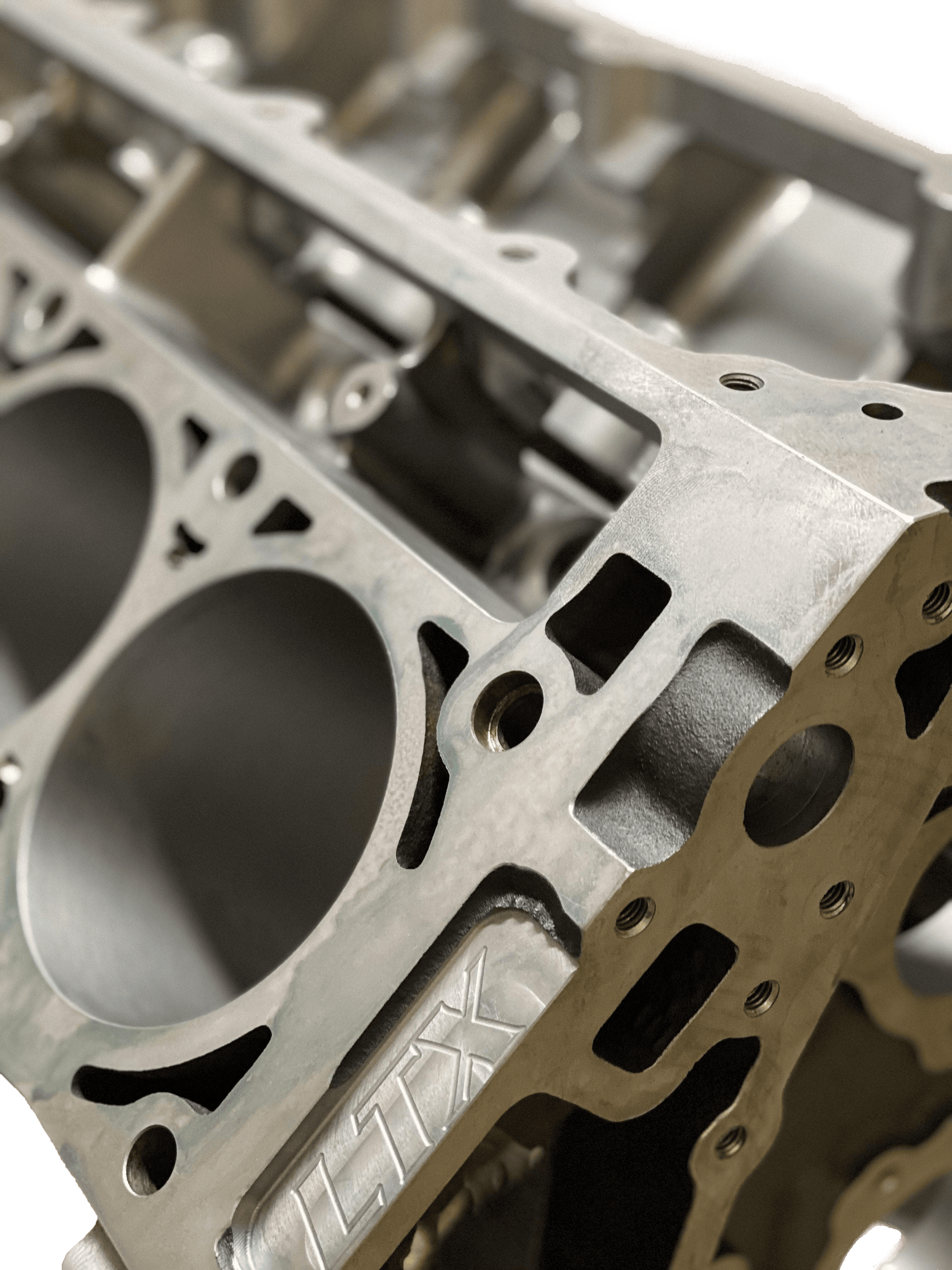 Factory Mast Engine Block Super Lightened L8T- LTX Block Super Lightened LT Cast Iron LTX  - Gen V Cast Iron  - L8T - 6.6 Truck Block