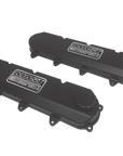 Factory Mast Valve Cover Black Powder Coat LT Valve Cover- Fabricated Aluminum