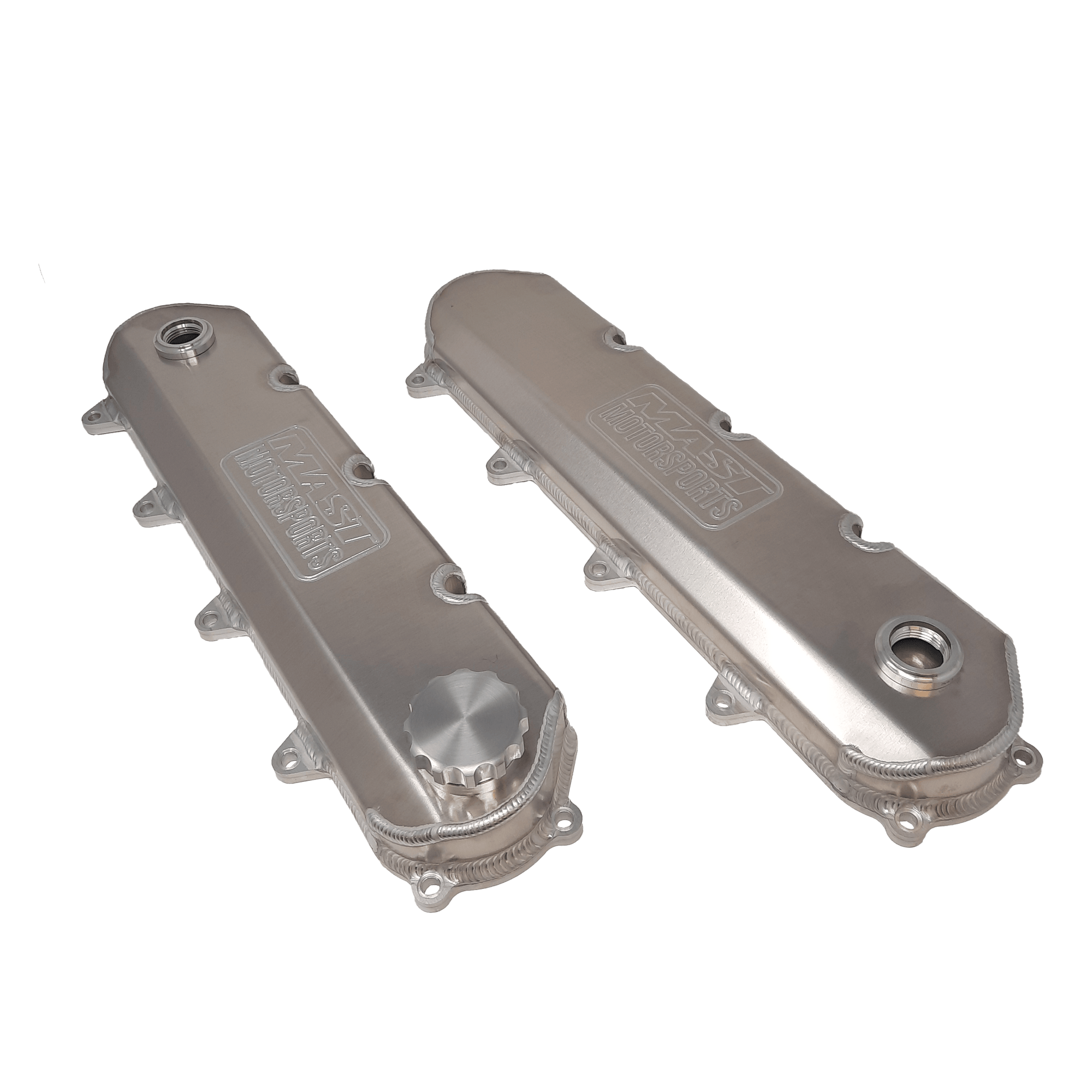 Factory Mast Valve Cover Natural / Without Coil Mount LT Valve Cover- Fabricated Aluminum