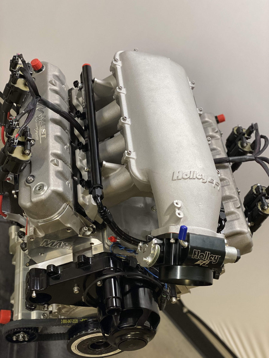 Mast Motorsports 800 HP - 466 cubic inch tall deck LSR - Black Label Race Dry Sump Engine