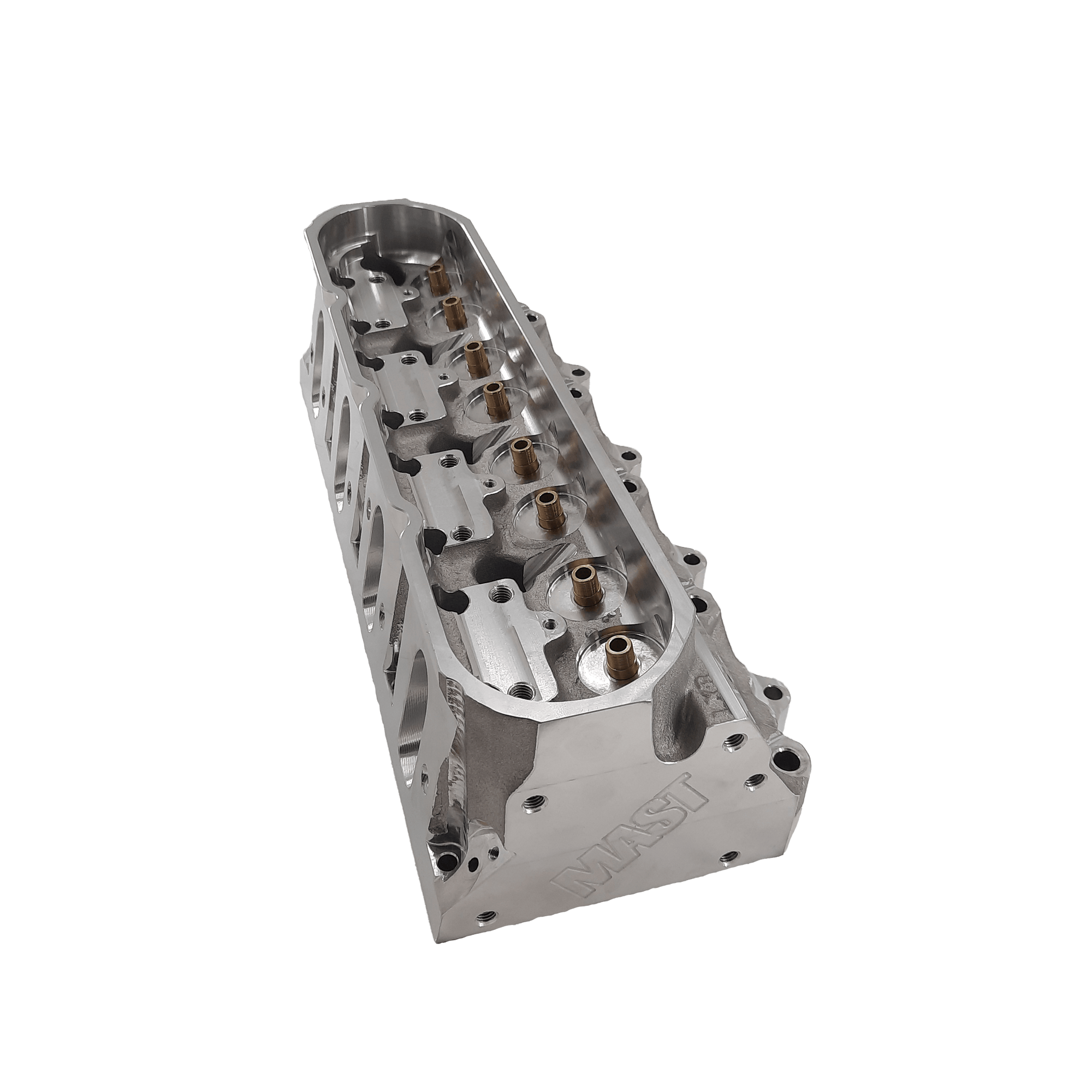 Mast Motorsports Cylinder Heads Cathedral Port 295cc 4.125&quot; (+) Bore - Pair Black Label CNC Cylinder Head - Valves - Stainless or Titanium - Jesel Pattern - Solid Roller