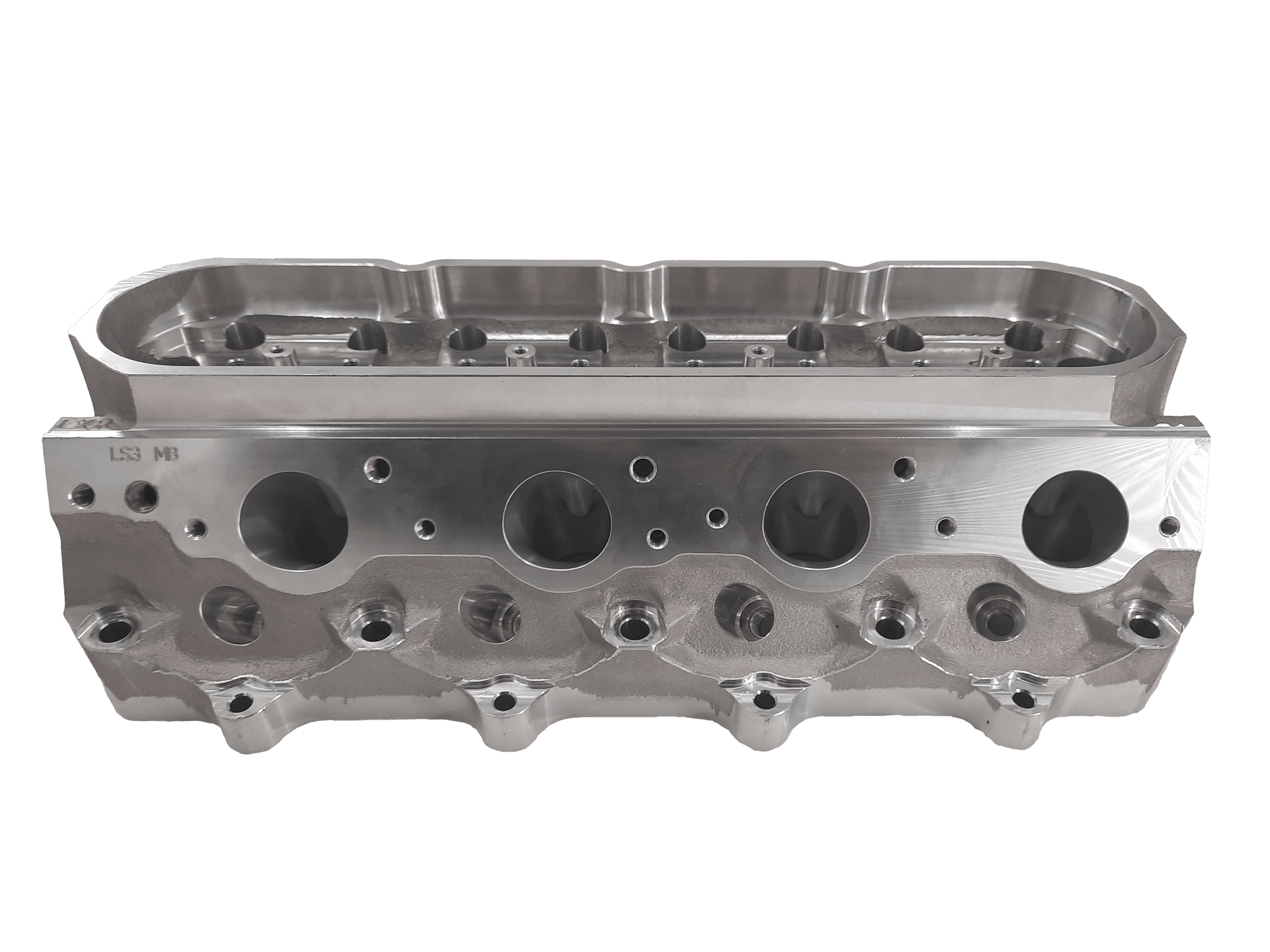 Mast Motorsports Cylinder Heads LS3 255cc 4.000&quot; (+) Bore - Pair Black Label CNC Cylinder Head - Valves - Stainless or Titanium