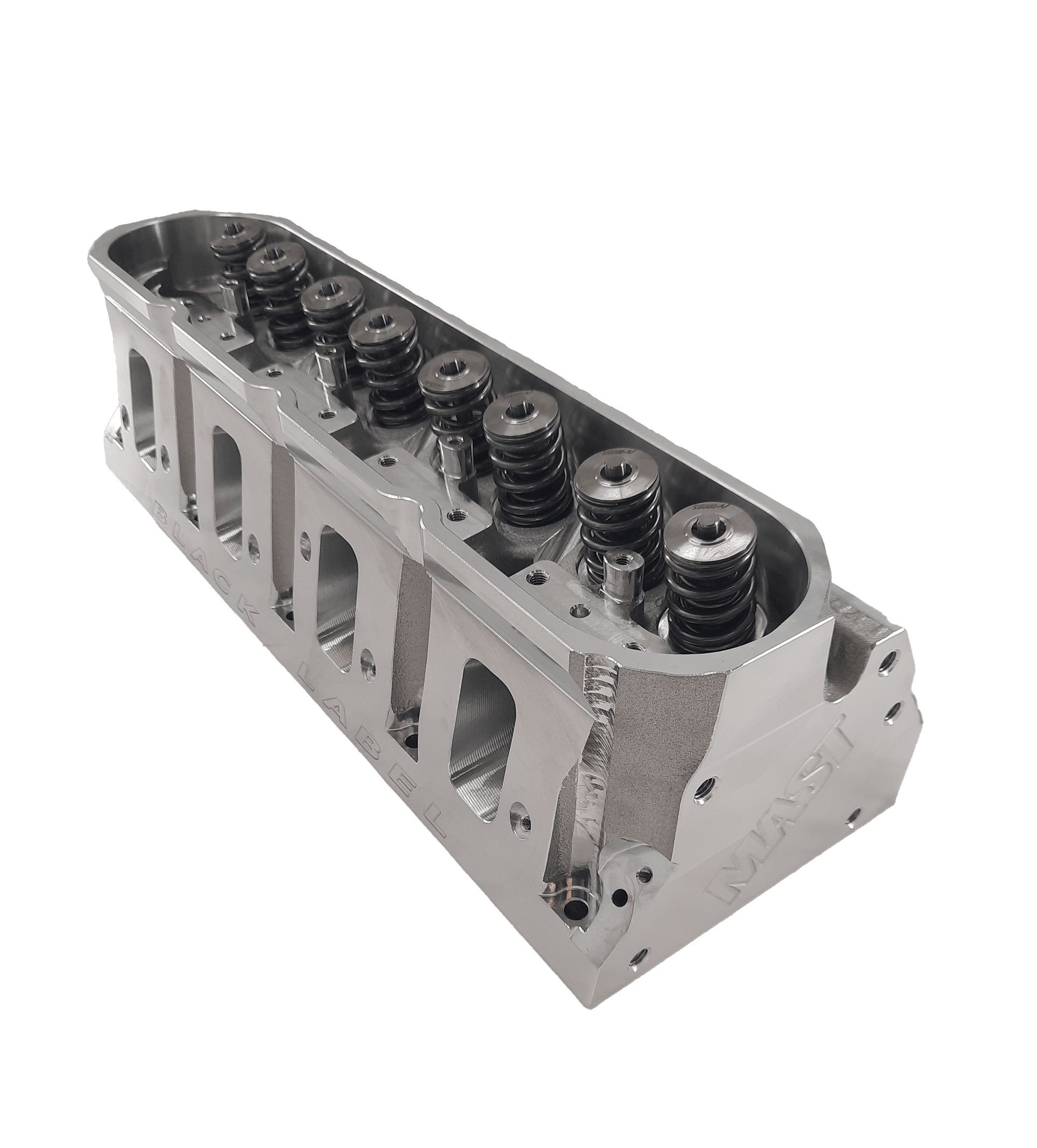 Mast Motorsports Cylinder Heads LS3 295cc 4.125&quot; (+) Bore - Pair Black Label CNC Cylinder Heads - Valves - Stainless Steel or Titanium - Jesel Pattern