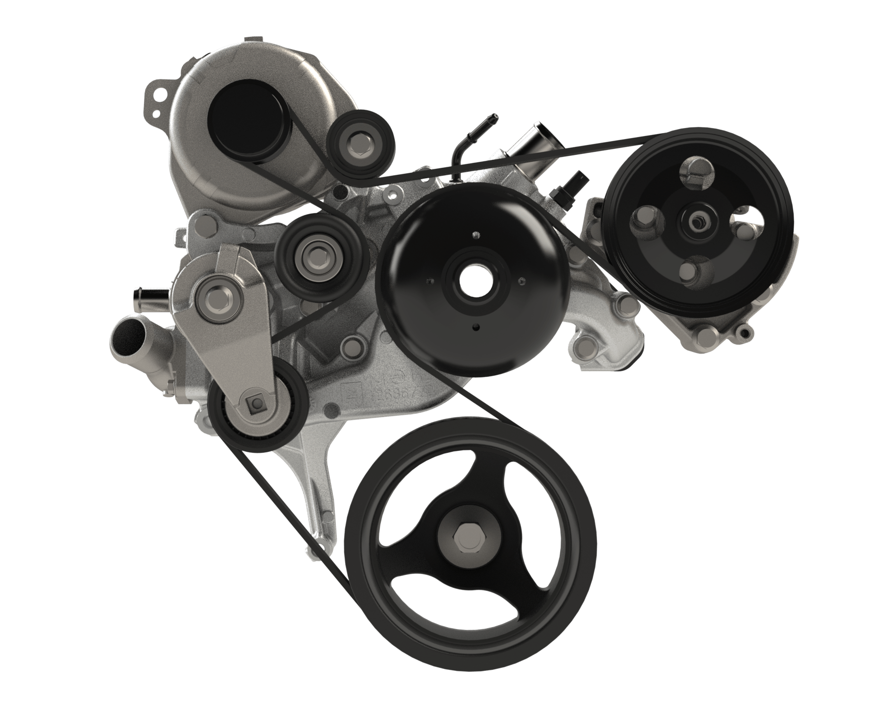 Mast Motorsports Front Accessory Drive Air Conditioning System -Front Accessory Drive Kit - GM Gen V LT Based Engines