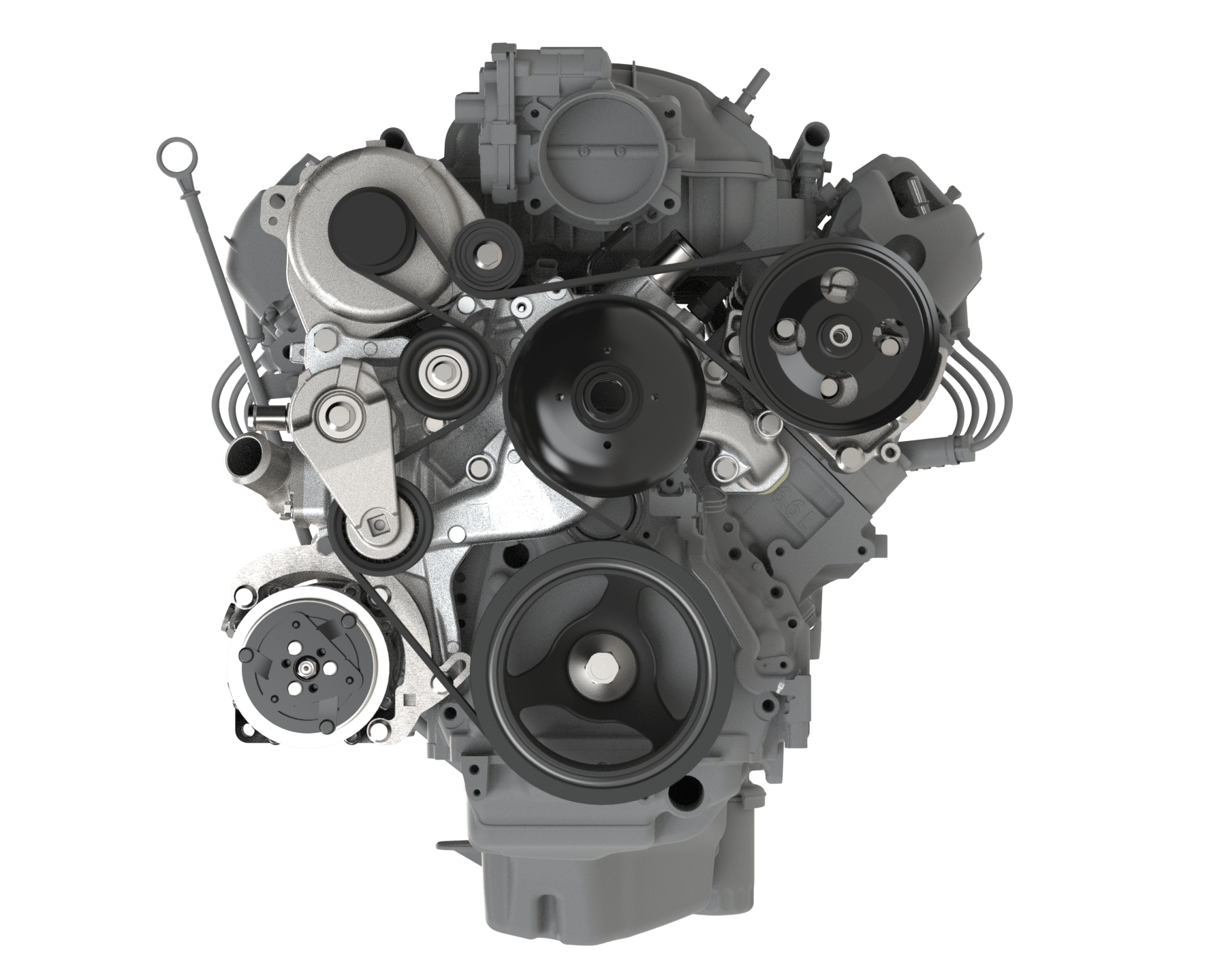 Mast Motorsports Front Accessory Drive Air Conditioning System -Front Accessory Drive Kit - GM Gen V LT Based Engines