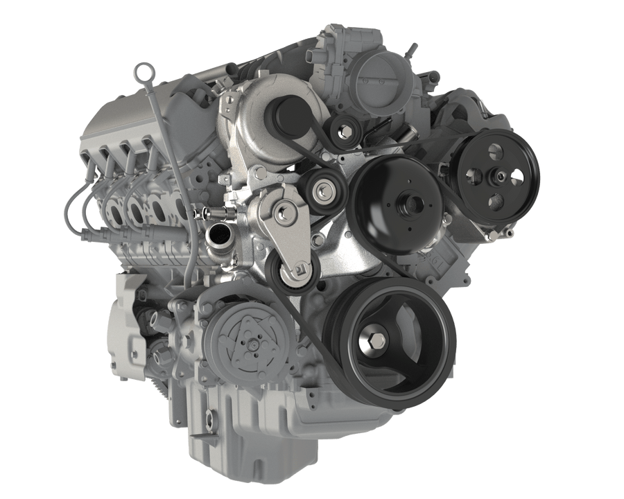Mast Motorsports Front Accessory Drive Wet Sump Front Accessory Drive Kit - GM Gen V LT Based Engines