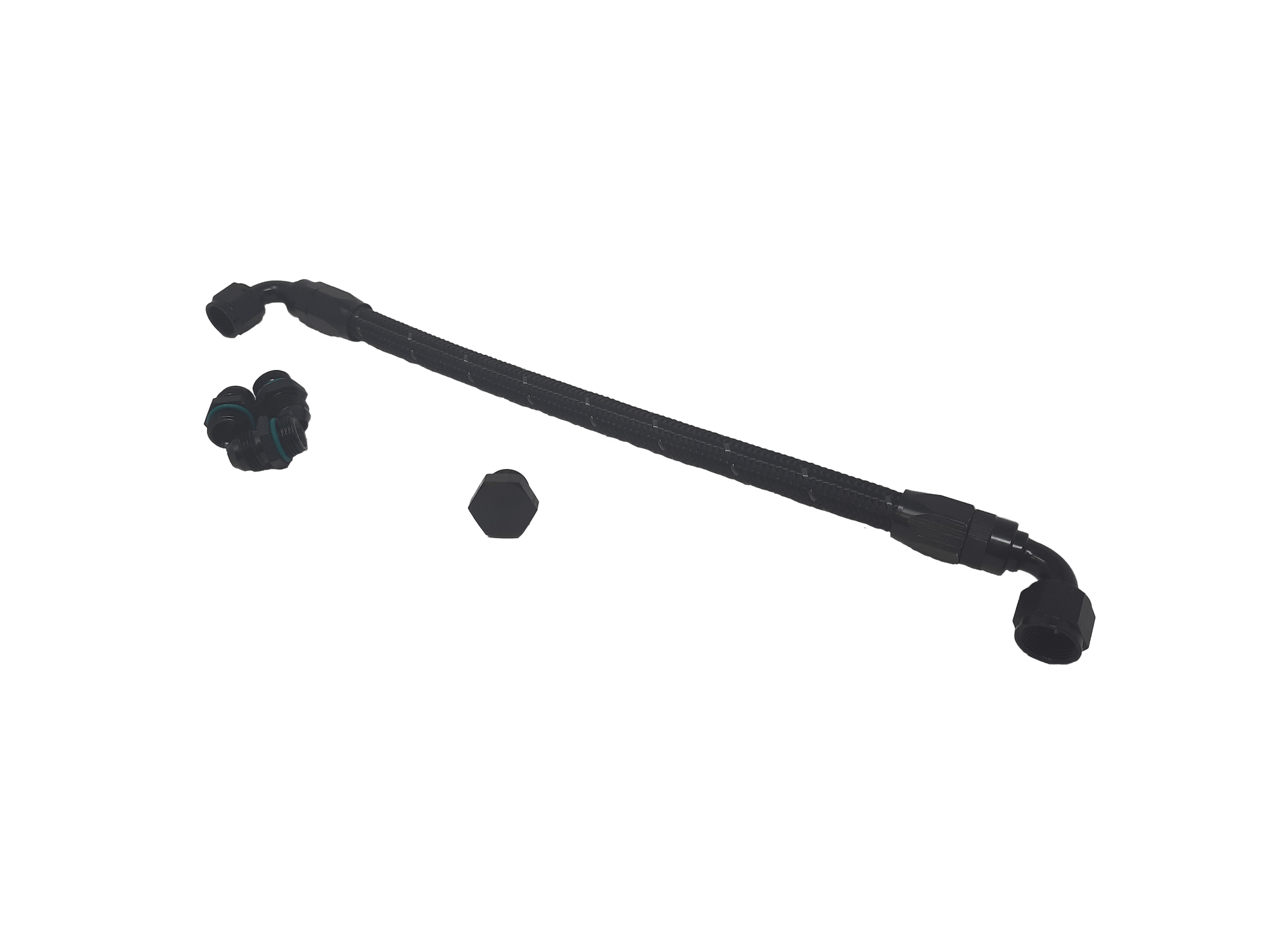Mast Motorsports Fuel Systems Fuel Cross Over -06 Hose For Mast Intakes LS &amp; LT Fuel Rail Kits