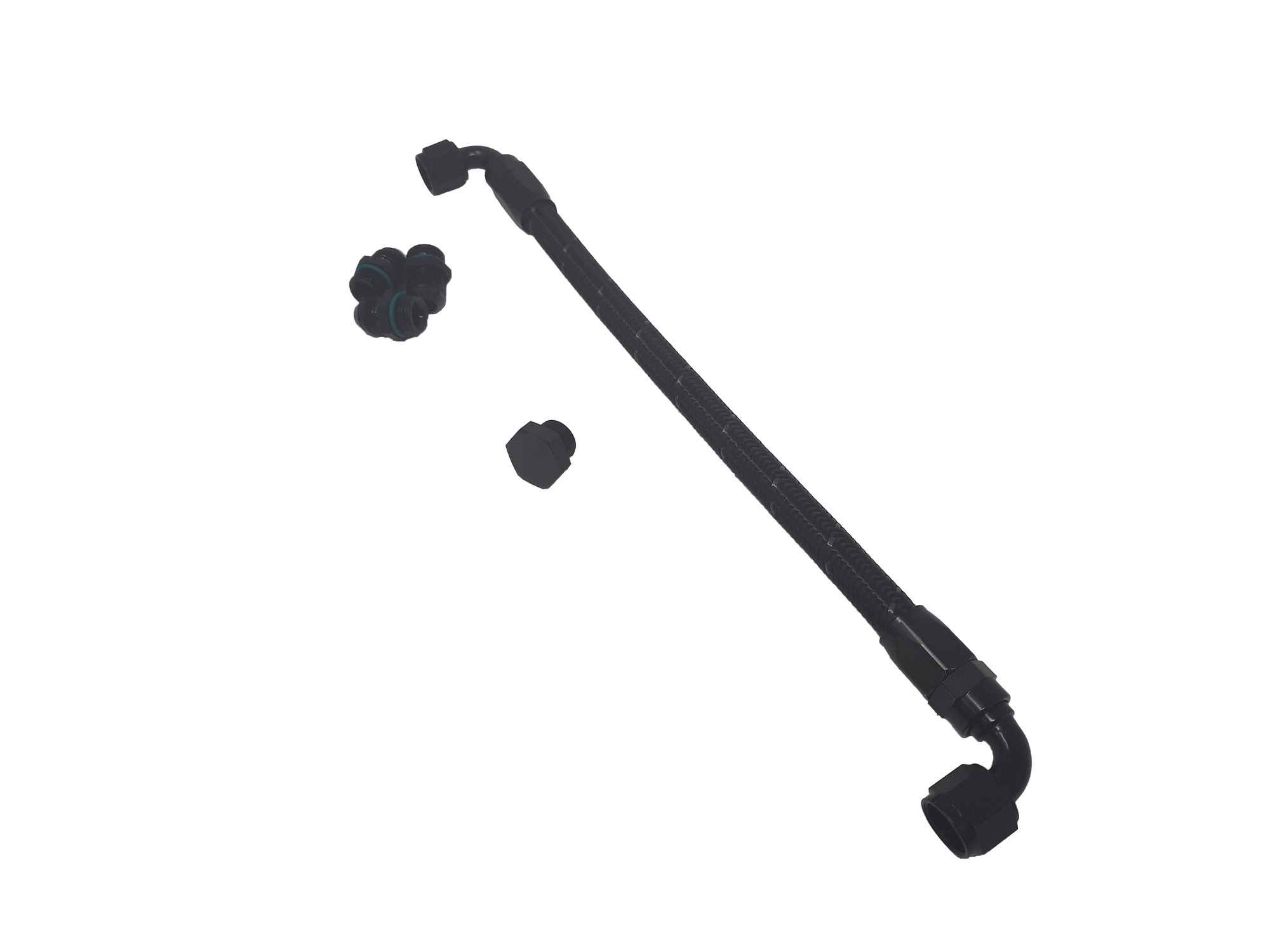Mast Motorsports Fuel Systems Fuel Cross Over -06 Hose For Mast Intakes LS &amp; LT Fuel Rail Kits
