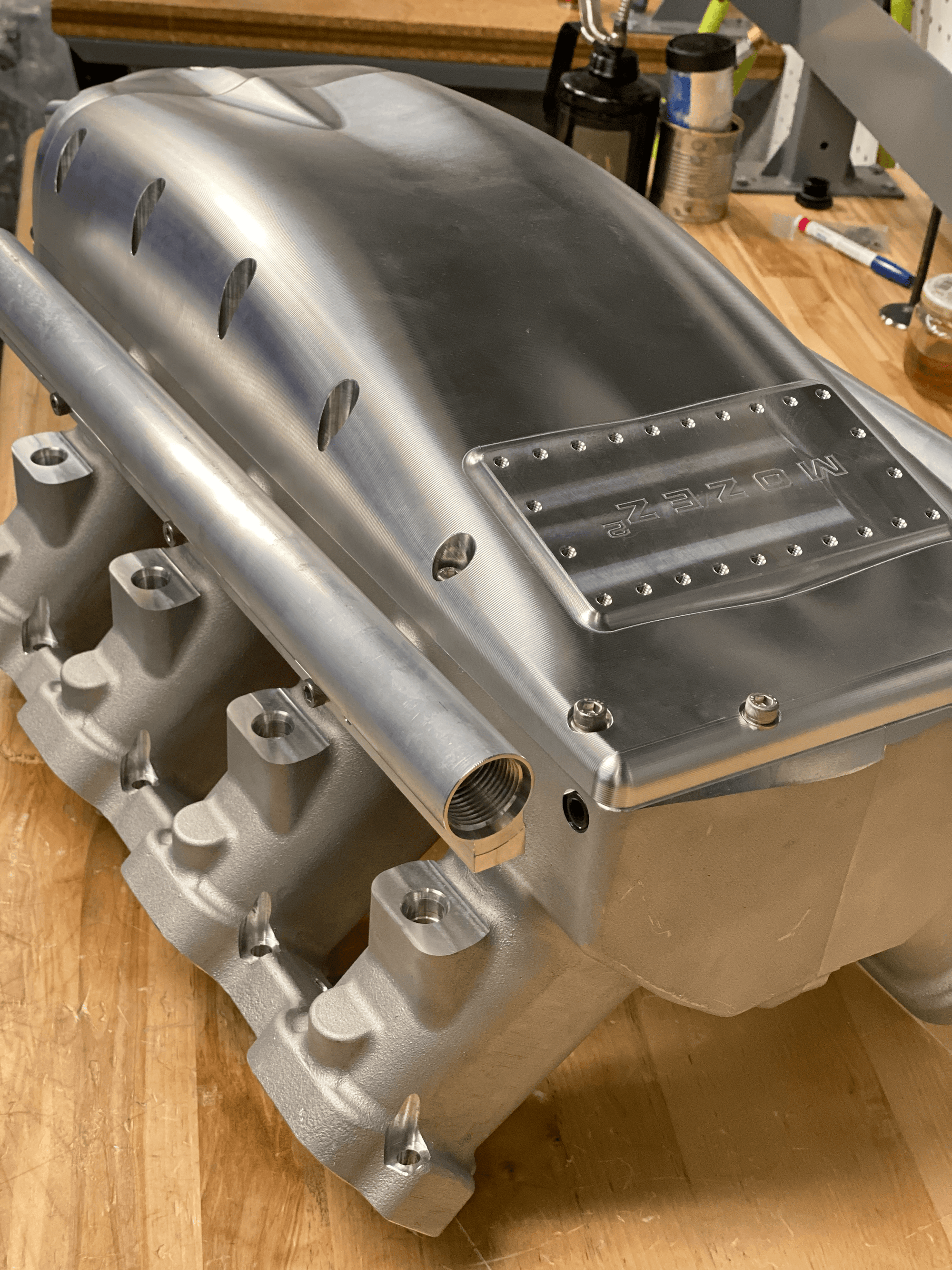 Mast Motorsports Intake Manifolds Mozez - Forward Facing Intake - Standard Deck