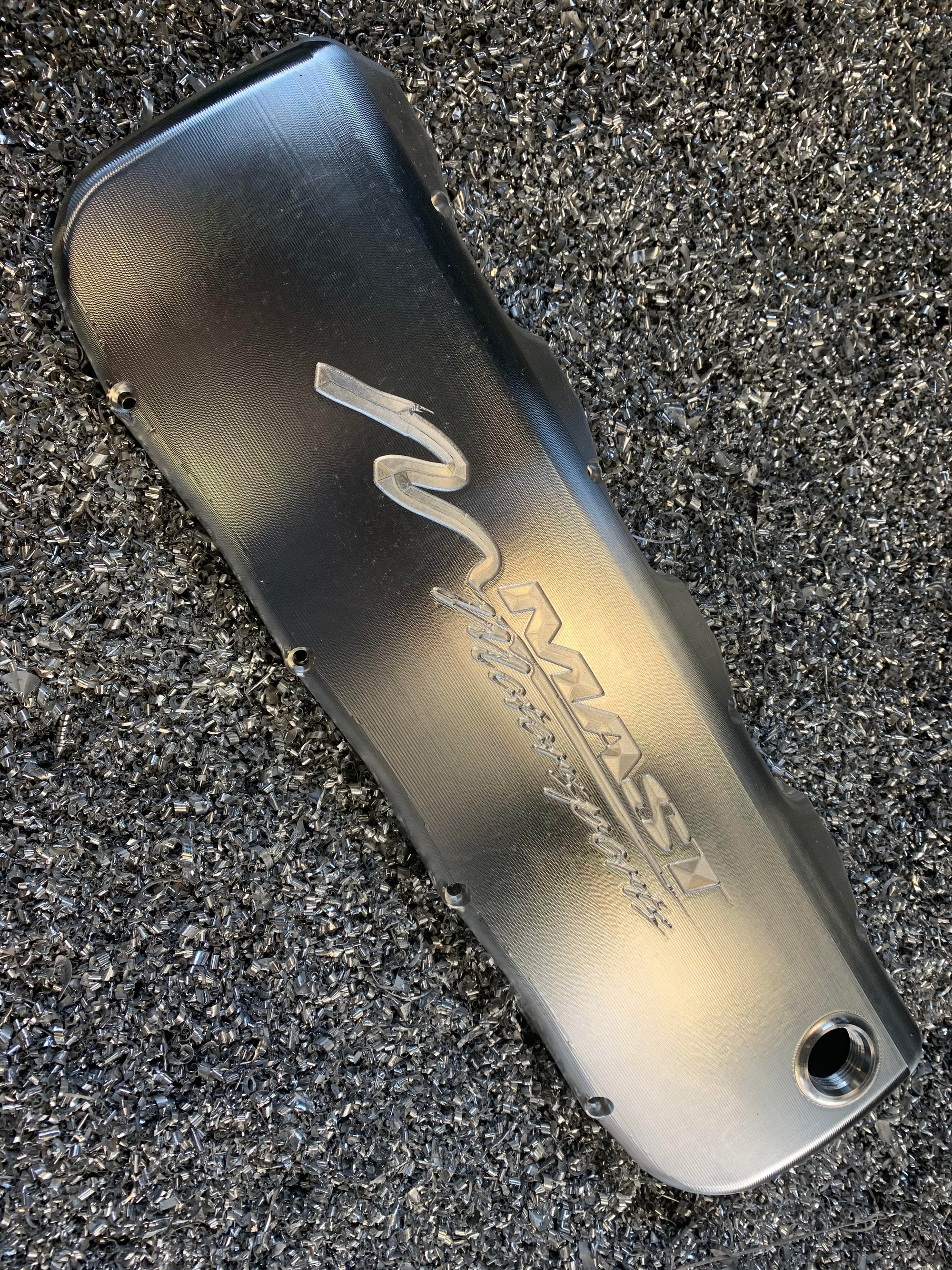 Mast Motorsports Valve Cover Mozez Billet Aluminum Valve Covers - Natural Finish